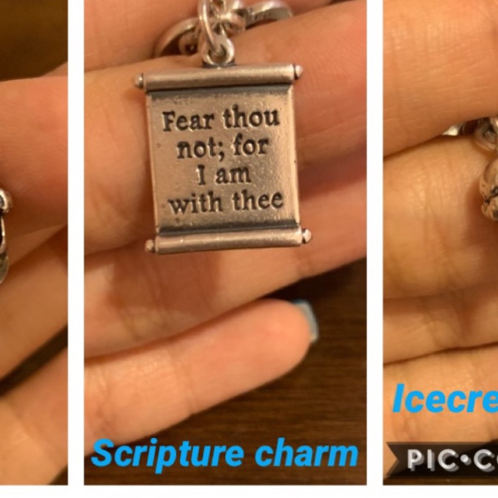 James Avery scroll charm